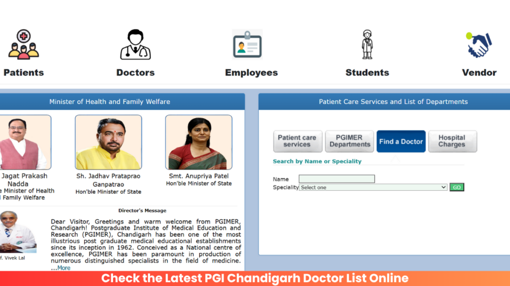 Check the Latest PGI Chandigarh Doctor List Online